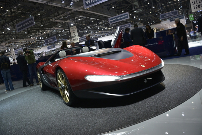 The car was created to honor Sergio Pininfarina who had passed away in 2012