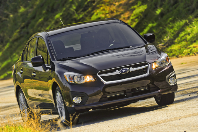 Subaru debut new Impreza in New York