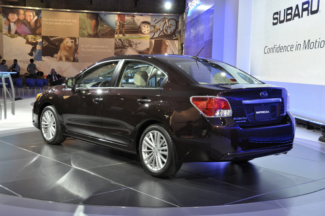 Subaru debut new Impreza in New York Subaru debut new Impreza in New York
