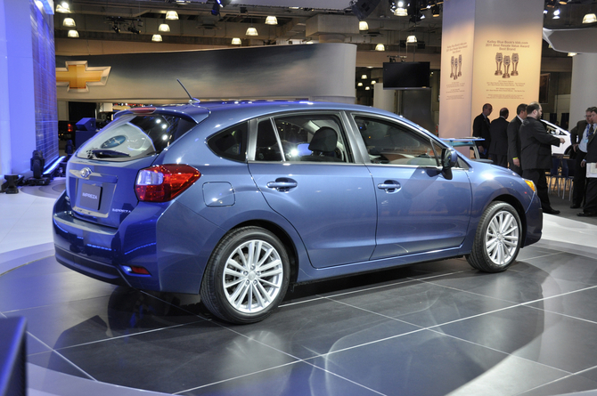 Subaru debut new Impreza in New York Subaru debut new Impreza in New York