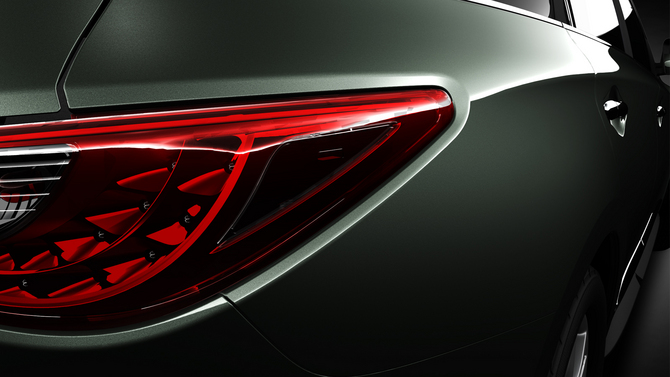 Breaking News: Infiniti unveils a new JX model teaser image