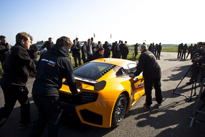 McLaren MP4-12C GT3 completes first tests