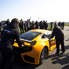 McLaren MP4-12C GT3 completes first tests