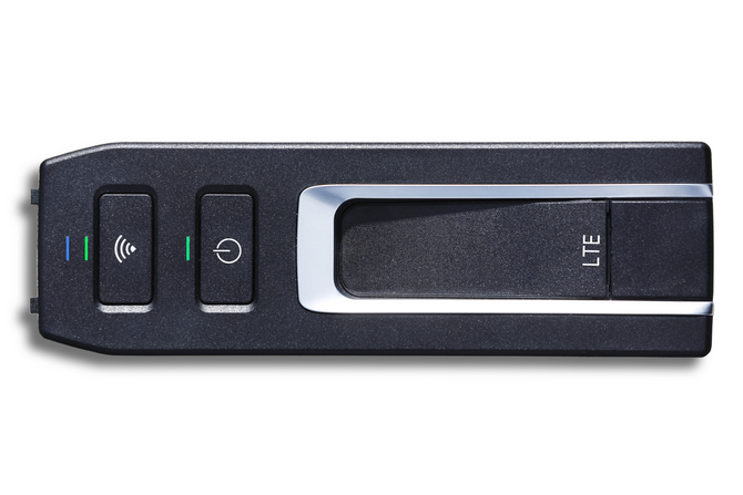 The Wi-fi hotspot is small and can be used outside of the car for 30 minutes The Wi-fi hotspot is small and can be used outside of the car for 30 minutes