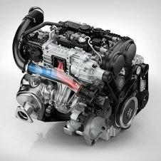 The highest performance petrol version is supercharged and turbocharged