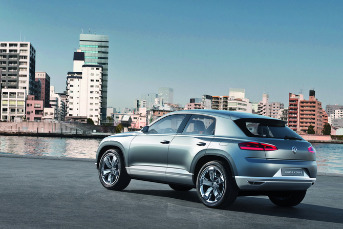 Future SUV concept from VW debuts in Tokyo