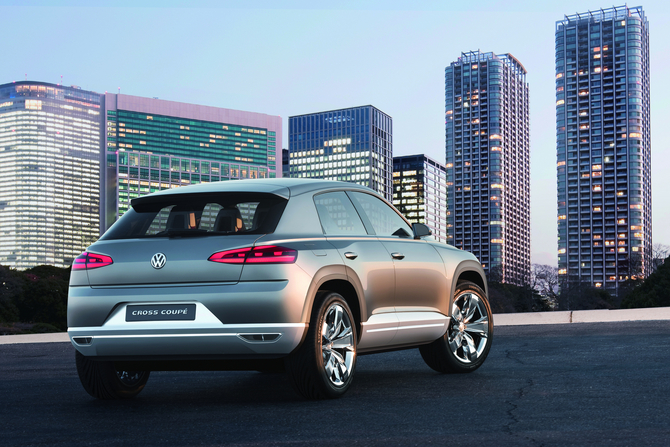 Future SUV concept from VW debuts in Tokyo