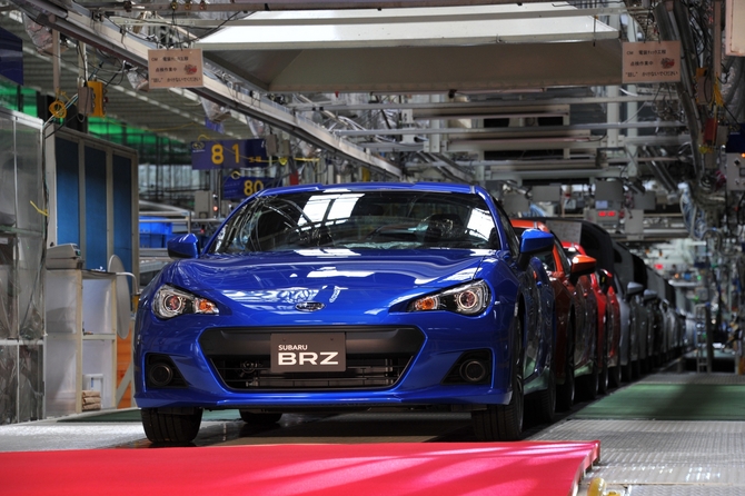 Toyota GT-86/Subaru BRZ Finally Enters Production