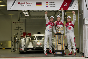 Audi wins Le Mans despite crashes