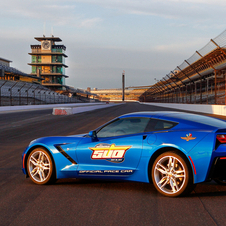 It is the 12th time that a Corvette has been the pace car for the Indy 500