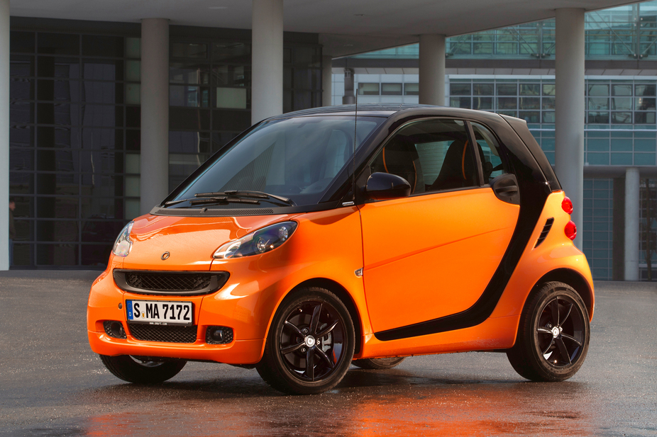 smart fortwo coupé Night Orange mhd