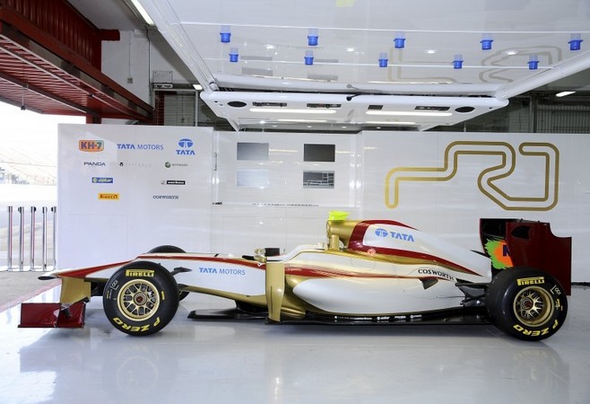 HRT Finally Reveals F112 2012 Formula 1 Car HRT Finally Reveals F112 2012 Formula 1 Car