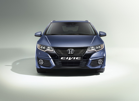 The Civic Tourer has a new sportier design