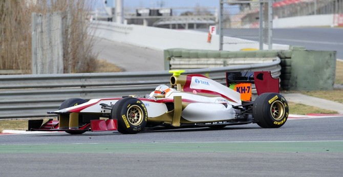 HRT Finally Reveals F112 2012 Formula 1 Car HRT Finally Reveals F112 2012 Formula 1 Car