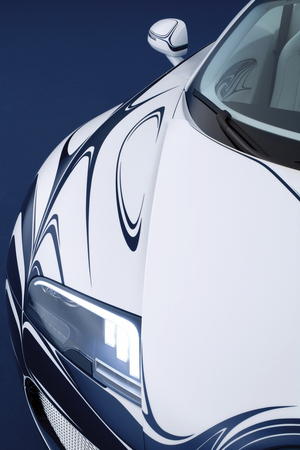 Bugatti reveal porcelain Veyron Bugatti reveal porcelain Veyron