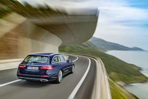 At launch the E-Class Estate will be available with a range that comprises three engines, one diesel and two petrol