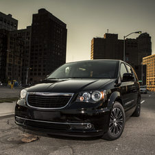 The S gets a dark chrome front and black trim