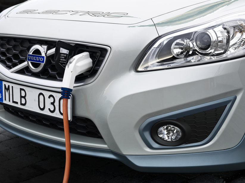The car can be charged in as little as 1.5 hours from the right source