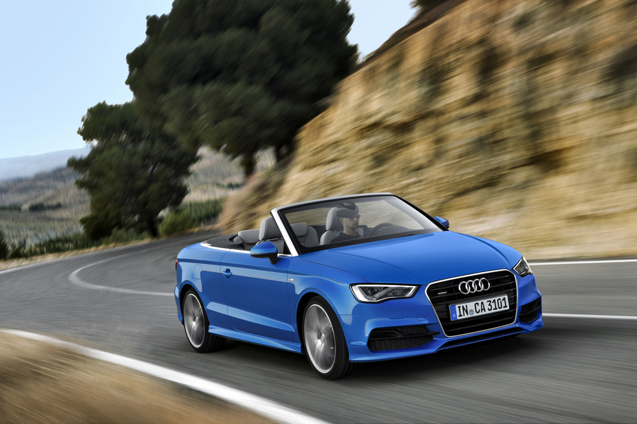 The A3 Cabriolet will be on sale in the first quarter of 2014