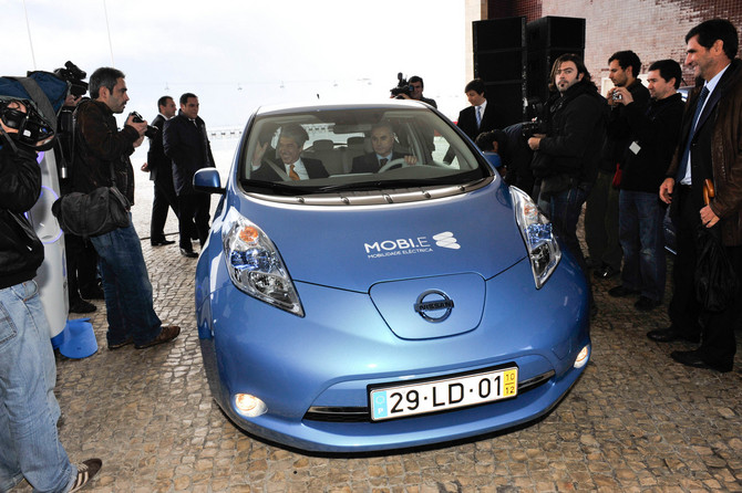 Portugal receives the first European LEAFs Portugal receives the first European LEAFs