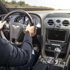 The inside gets the Mulliner Driving Specification as standard, which includes diamond-pleated leather on the seats and doors.