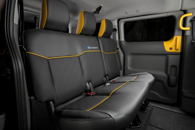 The taxi will enter service next year The taxi will enter service next year
