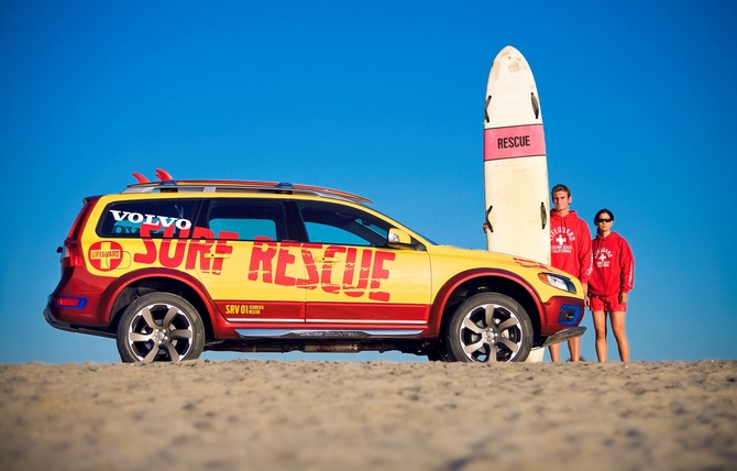 Volvo XC70 Surf Rescue Safety