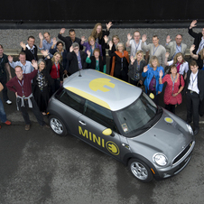 MINI trial Electric Vehicles in the UK