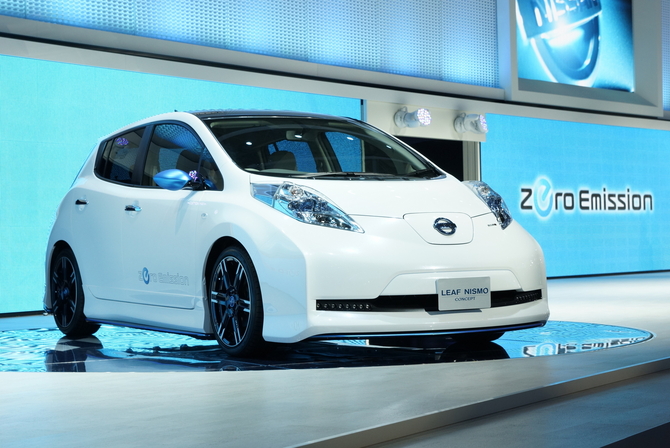 Nissan's lineup currently has just one EV Nissan's lineup currently has just one EV
