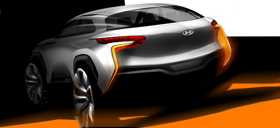 Hyundai has only teased the Intrado as a rendering so far