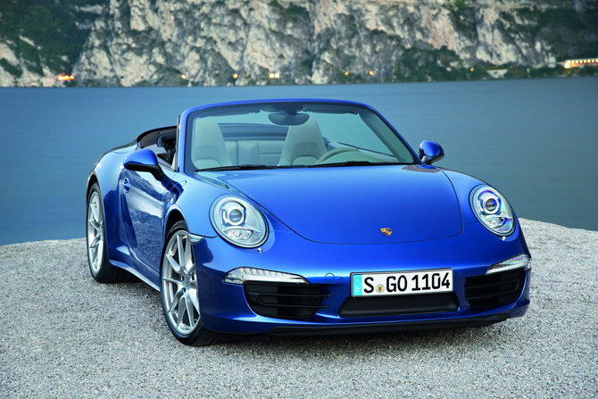 The Cabriolet is available as the 4 and 4S The Cabriolet is available as the 4 and 4S