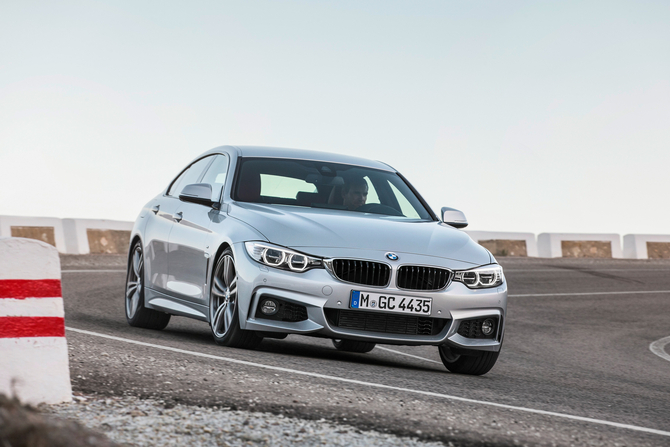 The new BMW 4 Series Gran Coupé combines the sleek look of a two-door coupé with the functionality provided by four-doors The new BMW 4 Series Gran Coupé combines the sleek look of a two-door coupé with the functionality provided by four-doors
