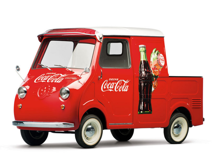 Goggomobil TL-400 Transporter Pick-Up Coca-Cola