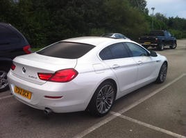 Despite being a very big car, the Gran Coupe has the dynamic looks of a coupé.