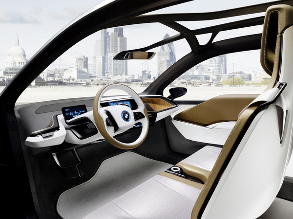 Interior do BMW i3 Interior do BMW i3