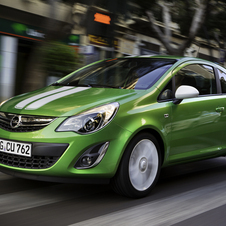 Opel Corsa receives facelift for model year 2011
