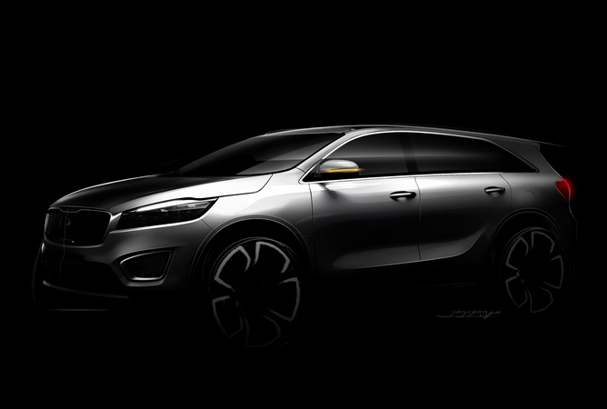 Neuer Kia Sorento mit kraftvoll-elegantem Design Neuer Kia Sorento mit kraftvoll-elegantem Design