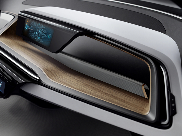 Detalhe interior do BMW i3 Detalhe interior do BMW i3