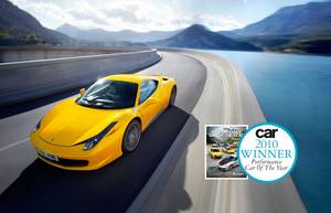 Ferrari 458 Italia receives international awards