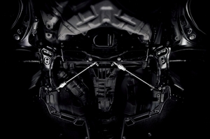 It adds an STI-designed flexible draw stiffener at the front 
