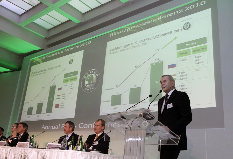 Skoda’s car sales increased in 2009