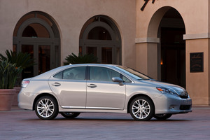 The short-lived Lexus HS250h is also affected