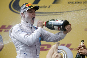 Valteri Bottas was on the podium after a great weekend for Williams