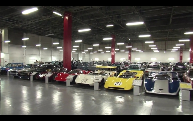 Carlos Ghosn Takes a Drive through Nissan Museum