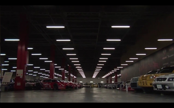 Carlos Ghosn Takes a Drive through Nissan Museum