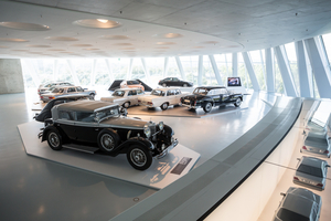 Mercedes has also produced a poster and brochure for the exhibit