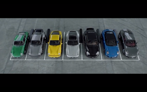 The video showcases all generations of the 911