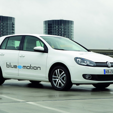 Volkswagen reveals details of Golf blue-e-motion