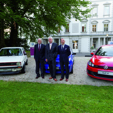 Giugiaro, Warkuß  and de Silva discuss the Golf phenomenon