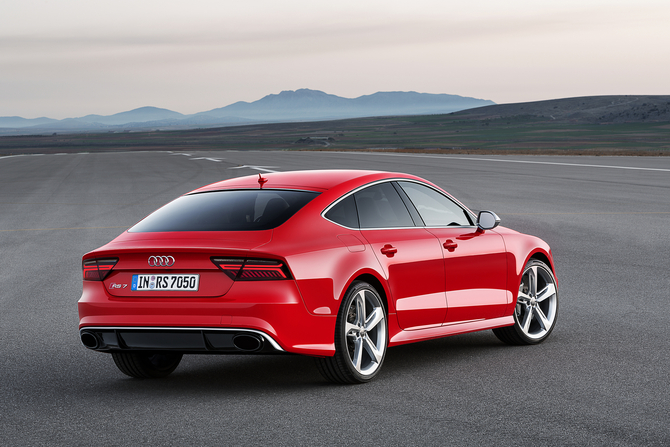 The RS7 Sportback reaches 100km/h in 3.9 seconds and a limited top speed of 250km/h